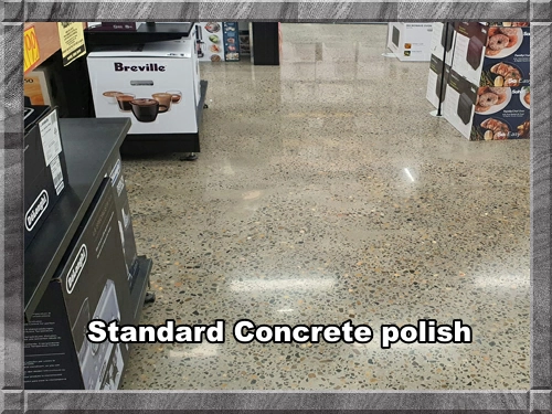 residential polished concrete floors​